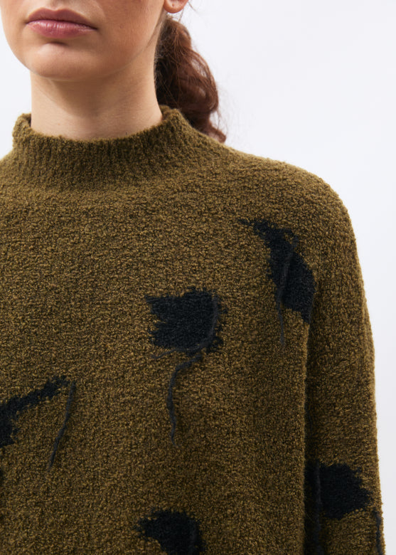 Humility Kawa Pullover-Khaki
