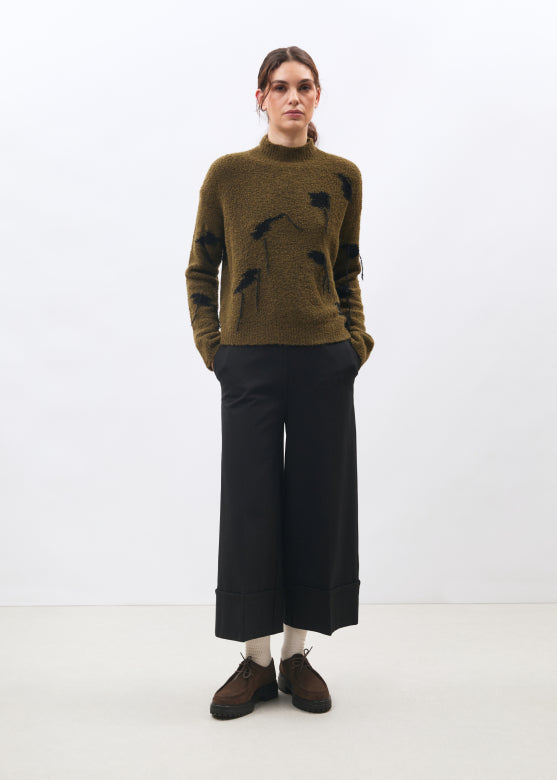 Humility Kawa Pullover-Khaki