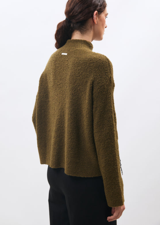 Humility Kawa Pullover-Khaki