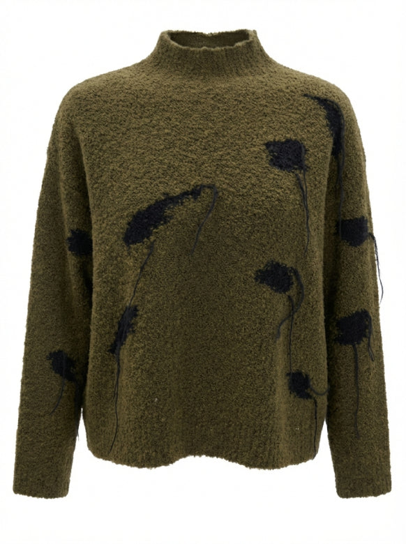 Humility Kawa Pullover-Khaki