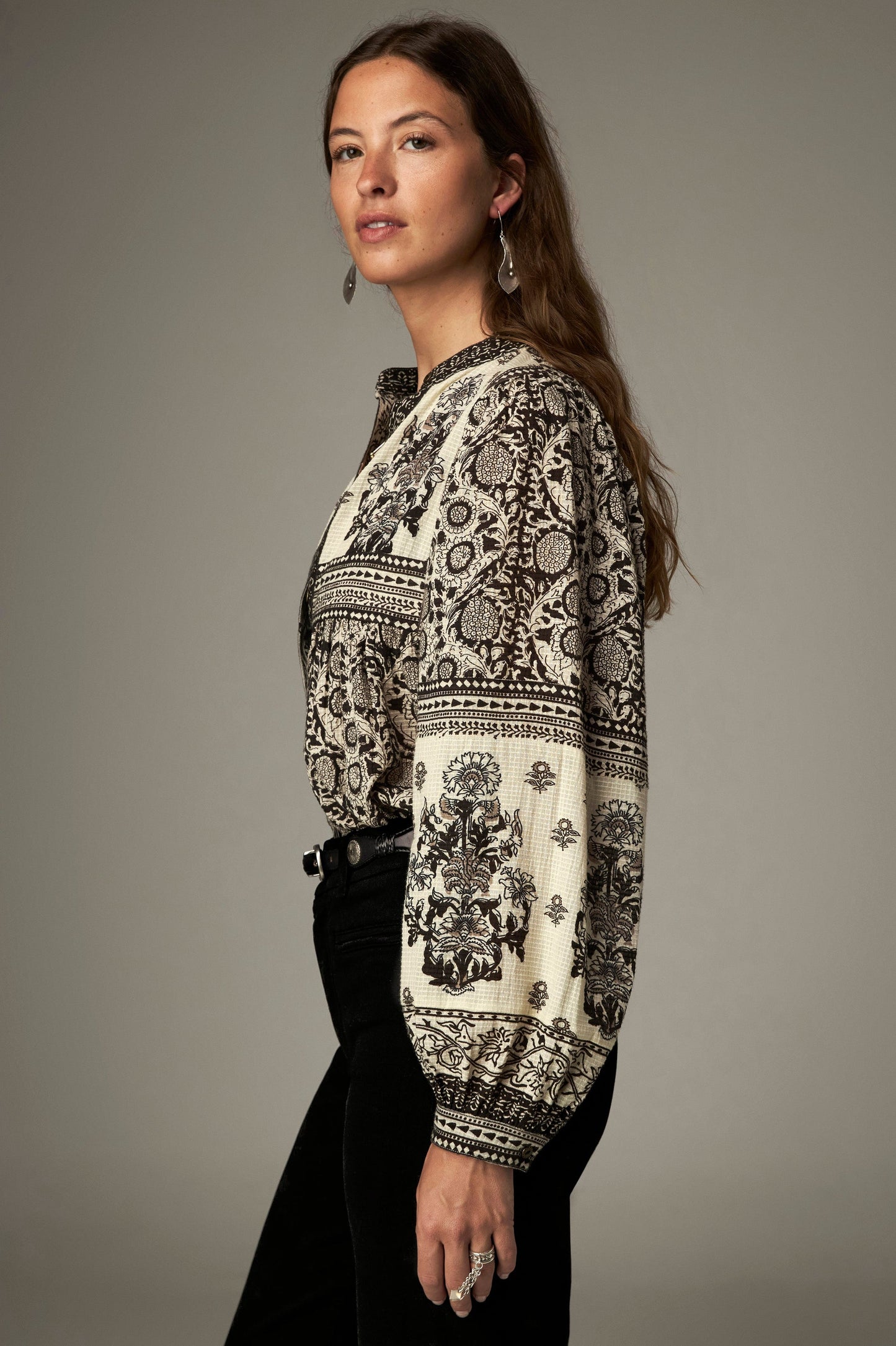 Maison Hotel Azar Blouse -Antique Bone