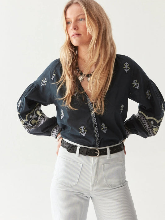 Maison Hotel Chandra Blouse-Midnight Wish