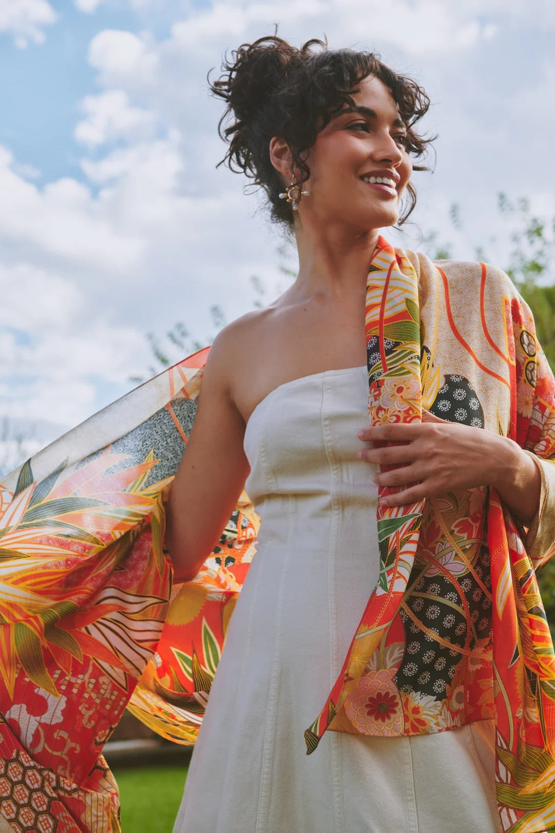 One Hundred Stars Fans Scarlet Scarf