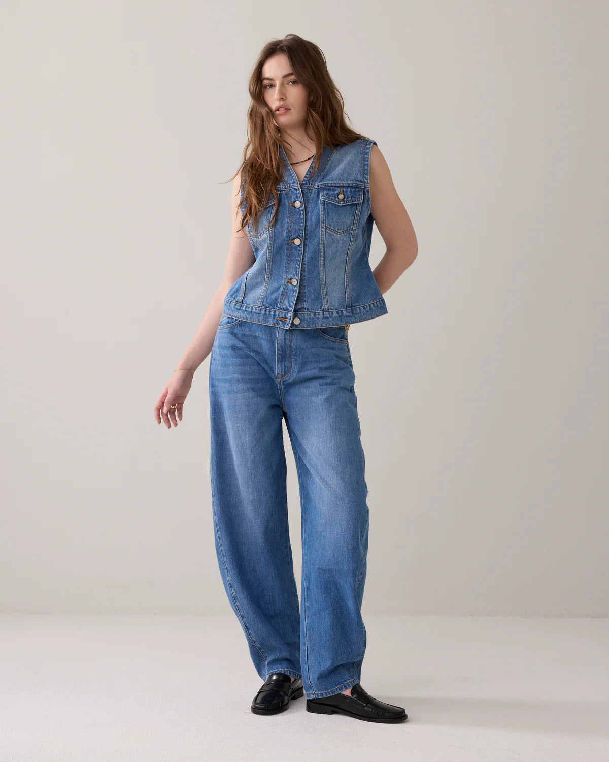 Summum Vintage Denim Gilet