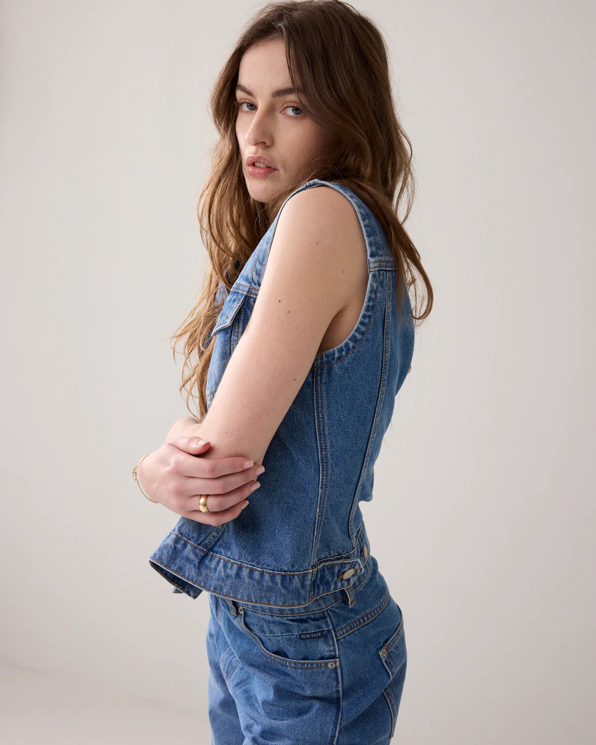 Summum Vintage Denim Gilet