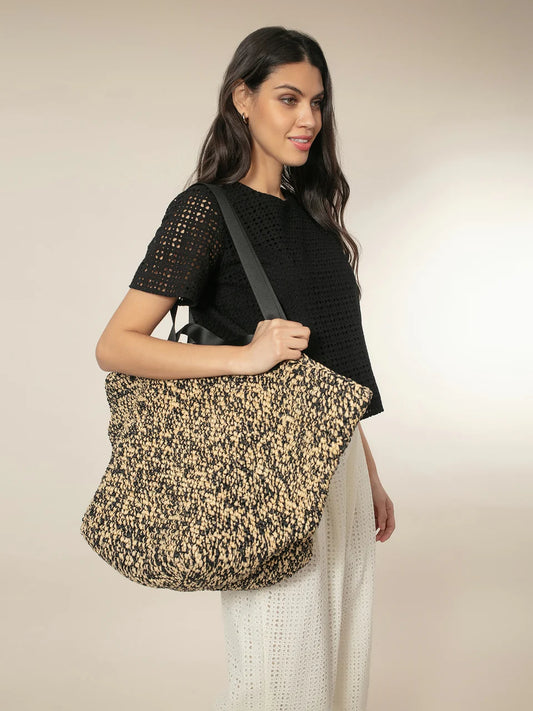 Nooki Larkin Shopper-Black Mix
