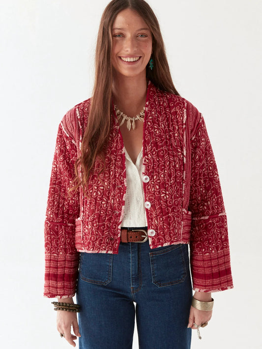 Maison Hotel Candela Jacket-Buleria Sangria