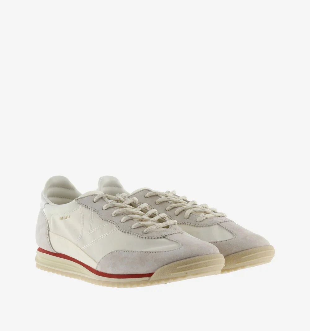 Victoria Saturno Nylon & Serraje Trainers Hielo