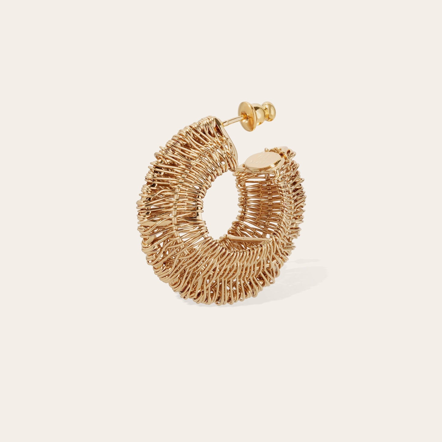 Gas Bijoux Crocus Filea Hoop Earrings