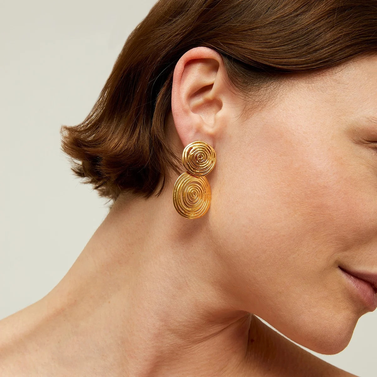 Gas Bijoux Wave Earrings