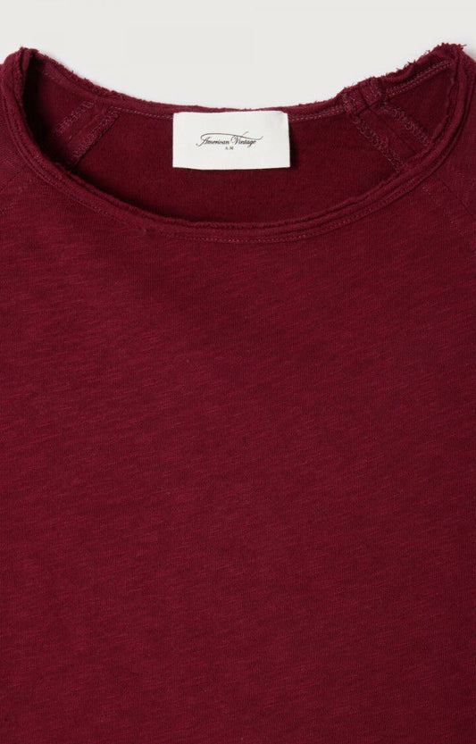 American Vintage Sonoma long sleeve top Vintage Cherry