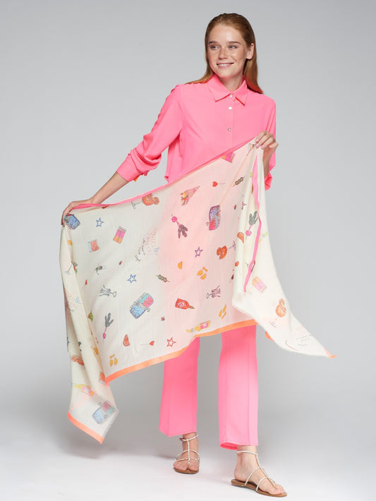 Vilagallo Scarf - Aperitivo Print