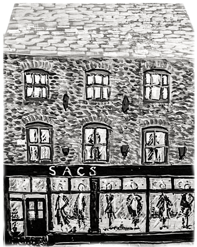 Sacs Ashbourne shop front drawing