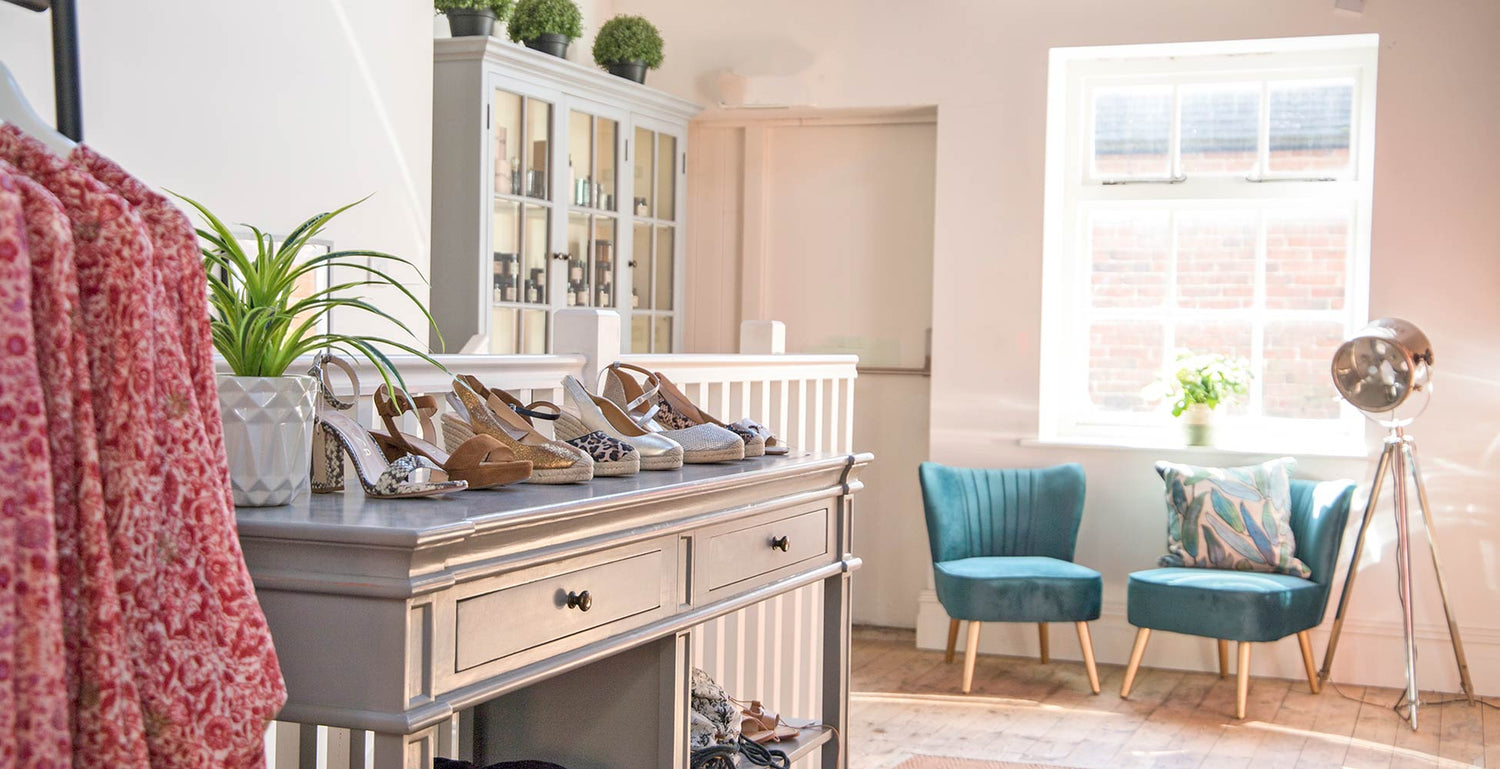 Two floors womenswear shop in Ashbourne