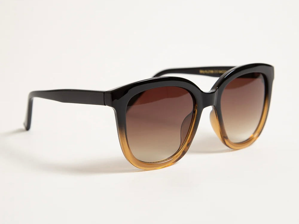 A.Kjærbede - Billy Black/Brown Transparent Sunglasses