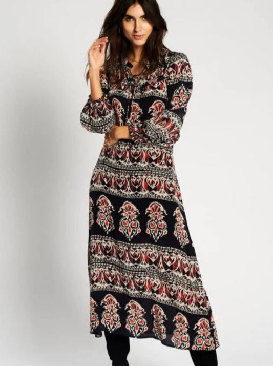 Moliin Evelyn Dress in Picante