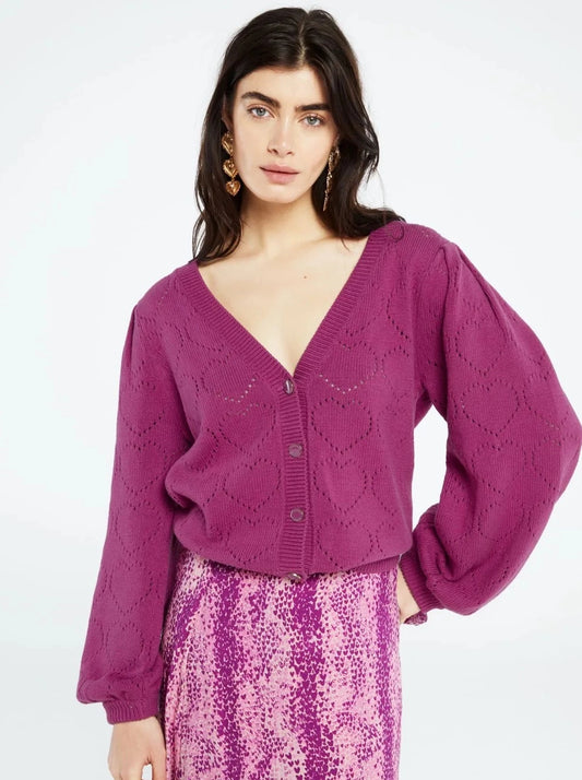 Fabienne Chapot Rosie Cardigan-Magenta