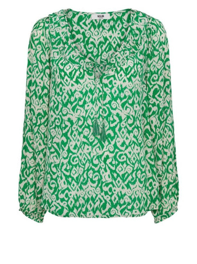 Moliin Sidney shirt- Vibrant Green