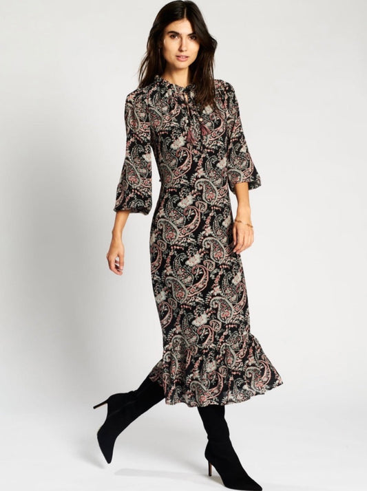 MOLIIN Helena Dress- Geranium Pink