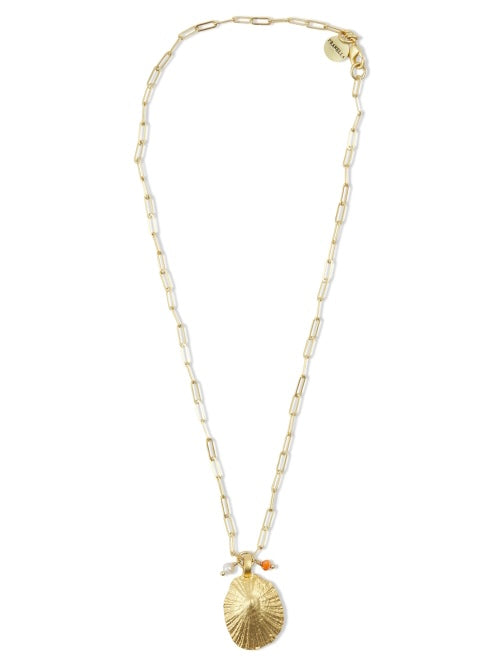 Pranella Nerola Shell Chain Necklace