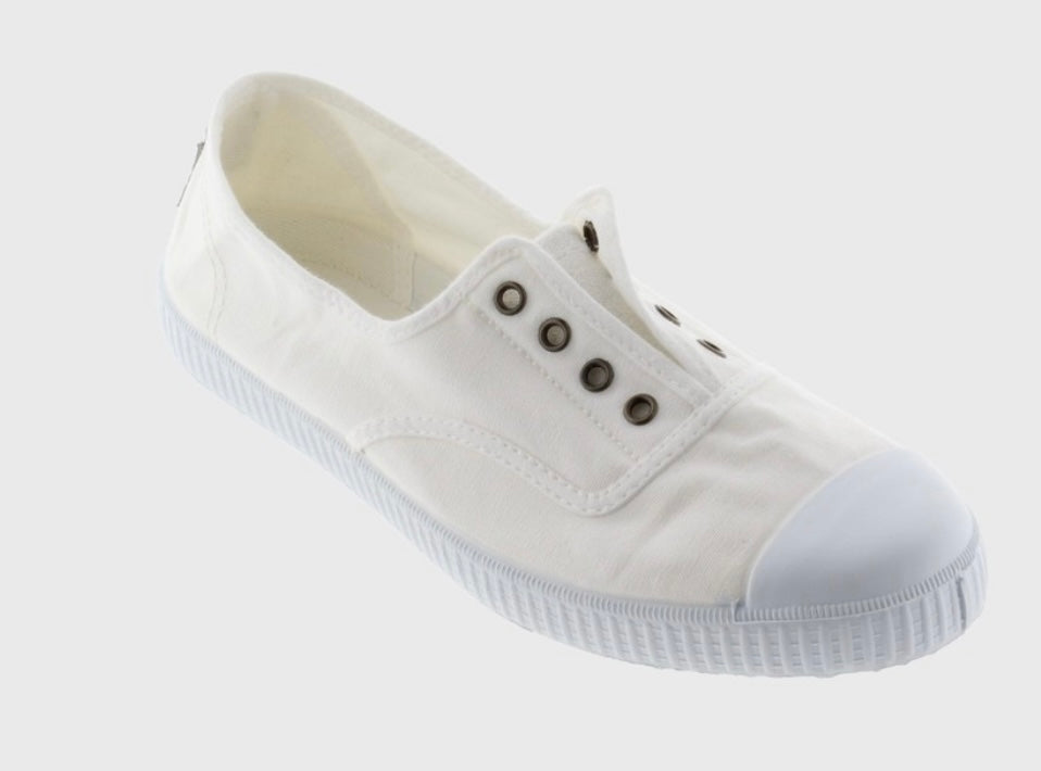 Organic Cotton Victoria Canvas Sneakers Victoria No-lace Organic